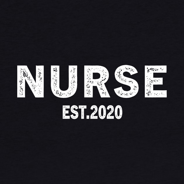 Nurse Est 2020 Graduation Gift by followthesoul